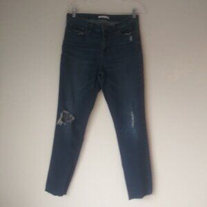 Lauren Conrad women's size 12 distressed skinny jeans